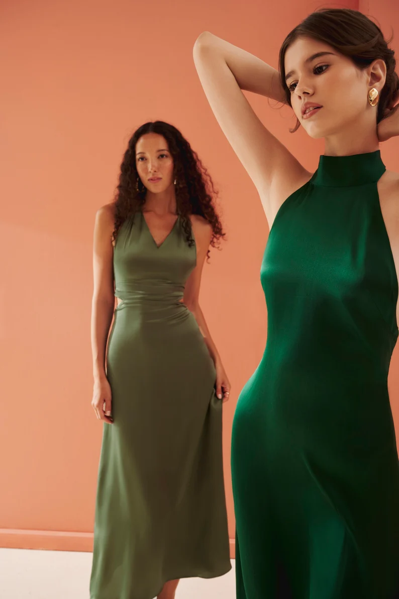 Bridesmaids Dress - Emerald Dress