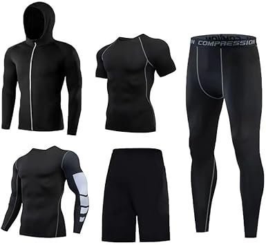 Long Sleeves Breathable Quick-drying Workout Clothes Sports Wear Running Suits