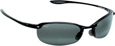 Maui Jim Men's and Women's Makaha Polarized Rimless Reading Sunglasses