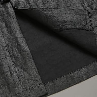 CHONG FENG XIA Silk Summer Tang Suit Men's Silk Short Sleeve Suit Spring and Summer Shirt Suit