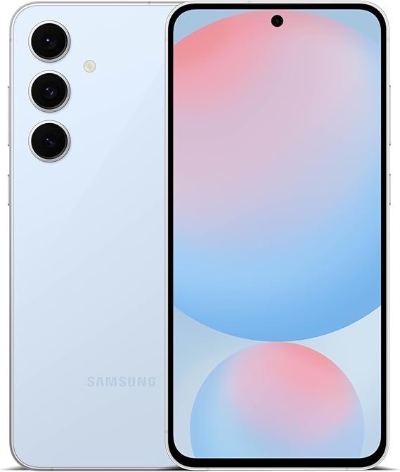 Samsung Galaxy S24 FE AI Phone, 256GB Unlocked Android Smartphone, High-Res 50MP Camera, Long Battery Life, AMOLED Bright Display, US Version, 2024, US 1 Yr Warranty, Blue