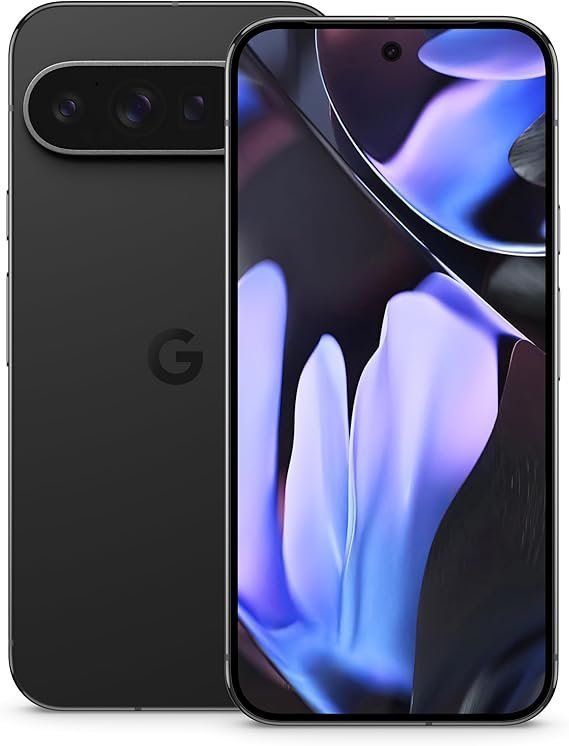 Pixel 9 Pro XL - Unlocked Android Smartphone with Gemini, Triple Rear Camera System, 24-Hour Battery, and 6.8" Super Actua Display - Obsidian - 128 GB