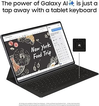 Samsung Galaxy Tab S10+ Plus 12.4” 512GB Android Tablet, Galaxy AI Tools, Circle to Search, AMOLED 2X Display, Long Battery Life, Durable Design, S Pen for Note-Taking, US Version, Moonstone Gray