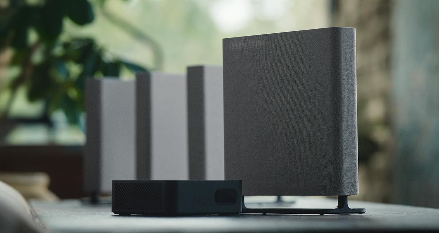 Sony BRAVIA Theater Quad 16-Speaker Home Theater Audio System with 4 Wireless Speakers, 360 Spatial Sound Mapping, Dolby Atmos/DTS:X Support, Room Calibration (HT-A9M2)