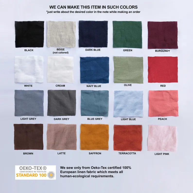 Men's Pleated Linen Pants with Elastic Cuffs