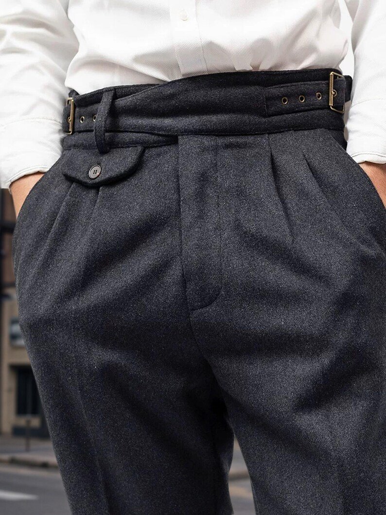 Artisan Men's Wool Gurkha Trousers