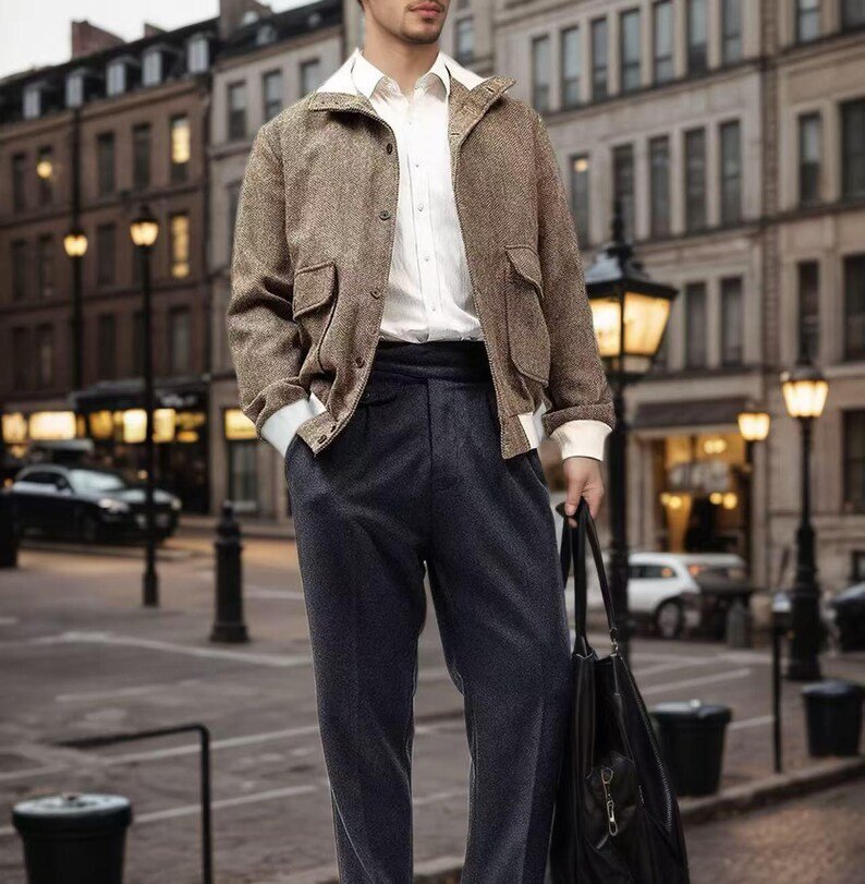 Artisan Men's Wool Gurkha Trousers