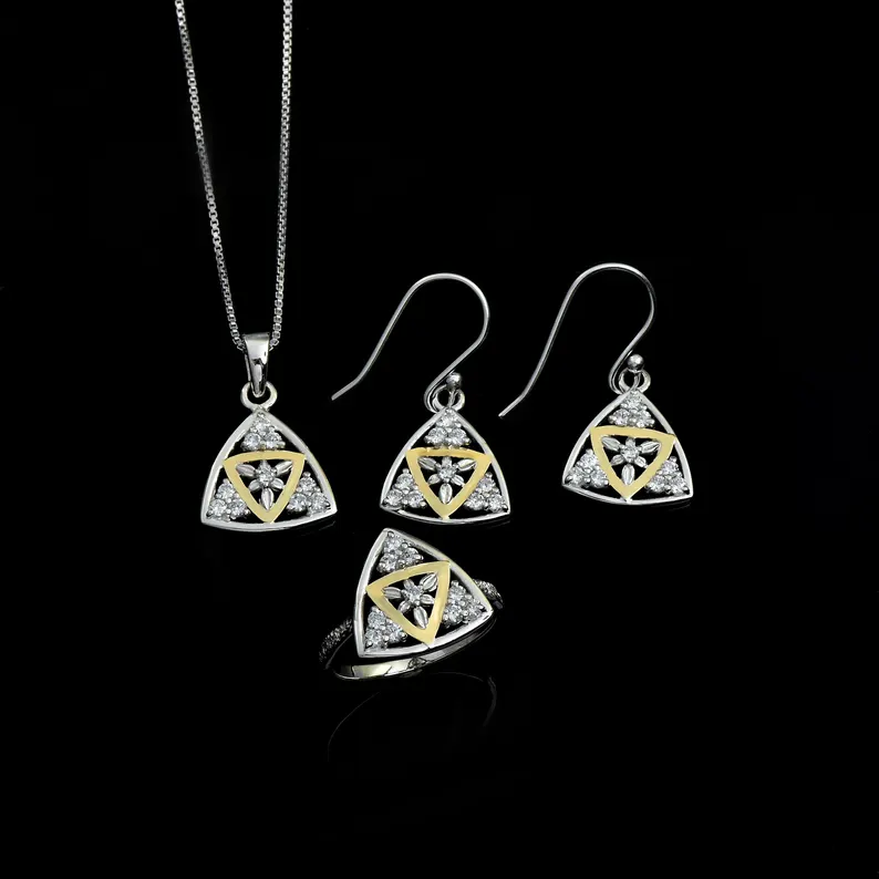 9k Gold Accent Jewelry Sets